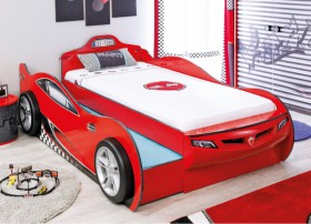 CARBED Кровать-машина Coupe с выдвижной кроватью Red 20.03.1306.00 в Пушкине - pushkin.katalogmebeli.com | фото