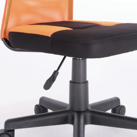 Кресло компактное BRABIX Smart MG-313 (черный, оранжевый) в Пушкине - pushkin.katalogmebeli.com | фото 5