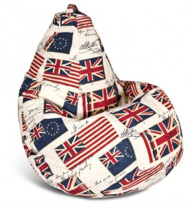 Кресло-мешок Британский Флаг в Пушкине - pushkin.katalogmebeli.com | фото