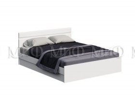 Кровать Нэнси New 1,6м (Белый/белый глянец) в Пушкине - pushkin.katalogmebeli.com | фото