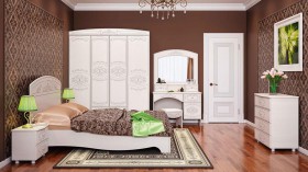 Модульная спальня Каролина в Пушкине - pushkin.katalogmebeli.com | фото