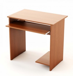 Компьютерный стол Малый упрощённый (Беленый дуб) в Пушкине - pushkin.katalogmebeli.com | фото 2