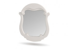 Зеркало настенное Мария (Белый глянец) в Пушкине - pushkin.katalogmebeli.com | фото